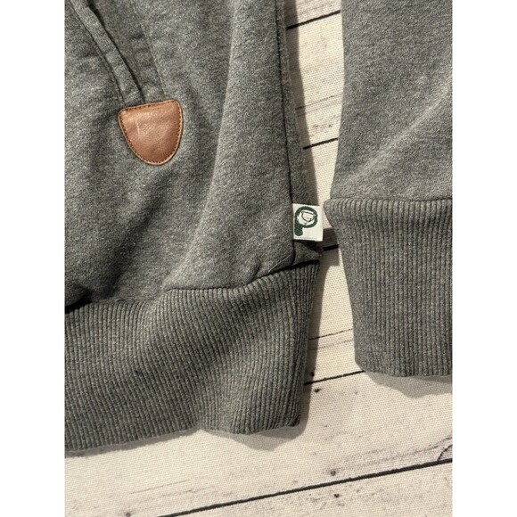 PENFIELD TRAILWEAR Pullover Sweatshirt Sz XL Gray Shawl Neck Toggle Closure - Picture 12 of 16